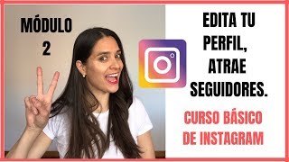 CÓMO EDITAR LA BIOGRAFIA DE INSTAGRAM 2️⃣ ⎨Curso básico de Instagram⎬ [upl. by Atiner]