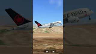 A380800 takeoff [upl. by Airres]