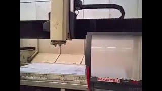 CNC Machine Intermac Master 33 Plus – marble and granite [upl. by Acyssej]