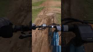 Twisted Oaks Dirt Jump Practise Area non stop on the Ebike [upl. by Yessej]