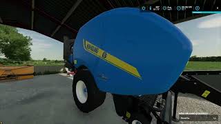 Our Set Up Fs22 Aghalee Farm Grass Farmer Realistic Ep 1 [upl. by Renaud872]