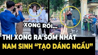 Thi THPT ra sớm nhất trường nam sinh có cách ăn mừng “SIÊU SAO”  CAFE HÓNG CHUYỆN [upl. by Mcmillan513]