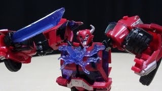 SDCC Exclusive Transformers Prime TERRORCON CLIFFJUMPER EmGos Transformers Reviews N Stuff [upl. by Misti559]