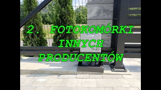 2 FAAC 740  741 Podłączenie Nieoryginalnych Fotokomórek napęd do bramy fotokomórki diy [upl. by Kreis]