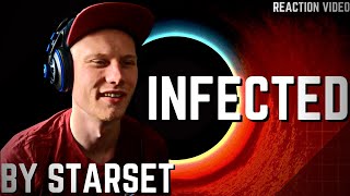 Starset  Infected  Reaction Video [upl. by Ydnamron]