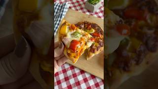 How to make delicious pizza from scratch 🍕 shorts pizza [upl. by Calida]