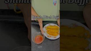 Shimla Mirch Bajji  Indian Twist ASMR  shortsfeed asmr food shortsyoutube views zachchoiasmr [upl. by Granthem]