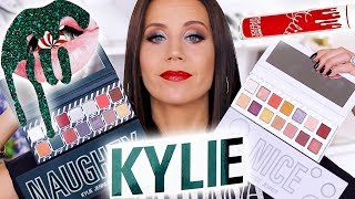 KYLIE COSMETICS HOLIDAY COLLECTION  REVIEW plus HOLIDAY EDITION BUNDLE [upl. by Aphra]