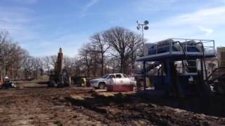 Raw footage of Enbridge pipeline construction [upl. by Lamb]