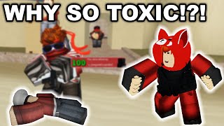 owning toxic players in arsenal but why so mean ROBLOX [upl. by Haman114]