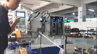 Paint Roller Frame Making Machine [upl. by Amlev163]