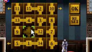 Lets Play Castlevania Dawn of Sorrow 26  solving the sliding puzzle [upl. by Buffy]