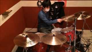 みなみけ OP 経験値上昇中☆ 叩いてみた drum cover [upl. by Llecrad]