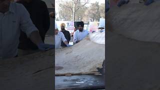 Guinness Book Of World Record Largest Parantha🌍 World Largest Parantha amritsarislive shorts [upl. by Neiluj]