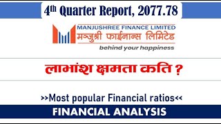 Manjushree Finance Limited  FINANCIAL ANALYSIS  Q4 207778 [upl. by Aihcela170]