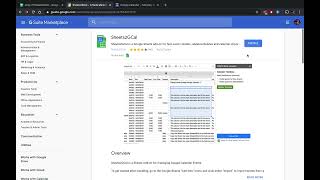 How to Install Sheets2GCal for syncing Google Calendar with Google Sheets [upl. by Xanthus399]