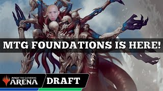 MTG FOUNDATIONS IS HERE  MTG Foundations Draft  MTG Arena [upl. by Anirbes461]