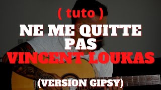 Tuto  Ne me quitte pas quotversionquot Vincent Loukas Loukas La Voz [upl. by Janicki]