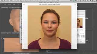 Poser 10  Poser Pro 2014 Tutorial  Preparing Custom Face Textures [upl. by Nylessoj449]