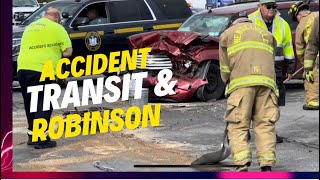 Accident transit Road and ROBINSON Lockport NY  October 8 2024 [upl. by Navanod309]