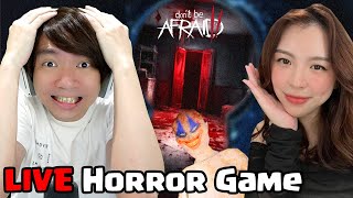 Pertama Kali Live Game Horror  Dont Be Afraid 2 Indonesia Ft OliviaDevina [upl. by Oona582]