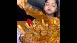 ASMR EATING SPICY EGG CURRY🔥 FRIED RICE  shorts mukbangnasmreating mukbangasmr asmr [upl. by Asiuol584]