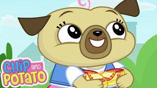 Chip and Potato  Chips fantástico día divertido  Dibujos animados para niños  Mira más en Netflix [upl. by Esenej]