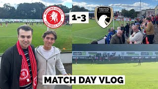 Welling United 13 Weston SuperMare A very frustrating afternoon Match Day Vlog [upl. by Normak]