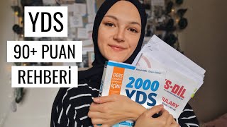 YDS 90 PUAN REHBERİ Mutlaka Bitirmeniz Gereken 3 Kaynak  Çalışma Planı [upl. by Asp588]