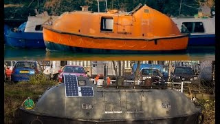 Man Converts Life Raft Into Floating House [upl. by Humo256]