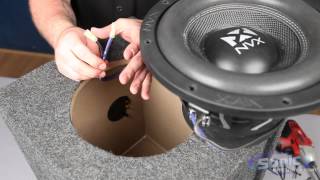 How to Install a Car Subwoofer in a Box [upl. by Iniretake]