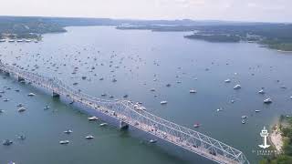 Table Rock Lake Trump Flotilla  Labor Day 2020 [upl. by Valoniah957]