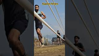 🇮🇳 Territorial Army Recruitment Rally at Panzgam Kupwara 🔥 kupwaraterriers indianarmy shorts 💪 [upl. by Ahtabat]