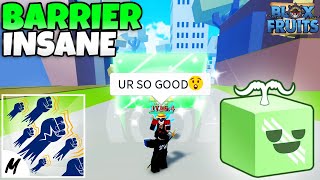 THIS NEW BARRIER COMBO IS OP🔥😨  Blox Fruit Barrier Combo [upl. by Vaden646]