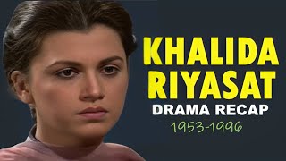 Khalida Riyasat Evolution  PTV Actress Khalida Riyasat All Dramas Recap [upl. by Anrym]