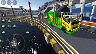 game mobil truk oleng simulator oleng di jembatan [upl. by Miharbi]