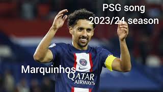 PSG song 202324 season [upl. by Francesco]