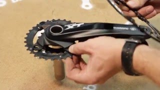 Stambecco 20T chainring on Shimano XT crank  Mountain goat [upl. by Irt]