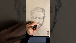 Sketching James McAvoy art portrait JamesMcAvoy [upl. by Mortensen]