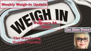 Weigh In Update and NonScale Victories 22424 [upl. by Cele]