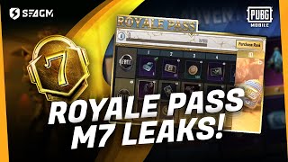 PUBG Mobile Royale Pass M7 Leaks All Rewards Skins and Free UC [upl. by Orelia]