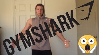 GYMSHARK  Drop Arm Sleeveless Hoodie Review  Size Guide [upl. by Nester]