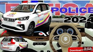 DOWNLOAD SUZUKI ERTIGA POLICE CAR MOD FOR BUS SIMULATOR INDONESIA  SUZUKI ERTIGA CAR MOD  BUSSID [upl. by Aoh732]