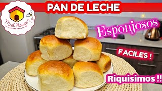 PAN DE LECHE de lo mas delicioso que probé ESPONJOSO Y FÁCIL [upl. by Bible268]