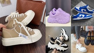 Womens Sneakers New Designs 2024 👟👟 [upl. by Wolfort]