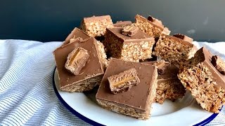 Mars Bar rice crispy squares recipe [upl. by Askari]