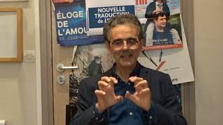 Emmanuel Lascoux traducteur de quotLIliadequot dHomère [upl. by Hoffmann]