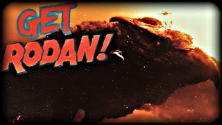 Rodan KOTM scene with GET RODAN Soundtrack [upl. by Perlie]