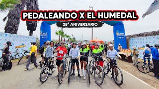 🌱🦆 PEDALEANDO POR EL HUMEDAL 🚴‍♂️  25º Aniversario de Los Pantanos de Villa 🌿 [upl. by Claus]