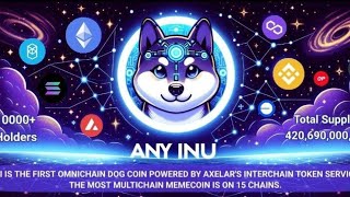 Any Inu Possibly the Next DOGE  1000x Gem [upl. by Ahsratal]